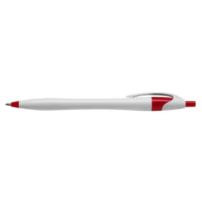 Oracle White Plastic Pen