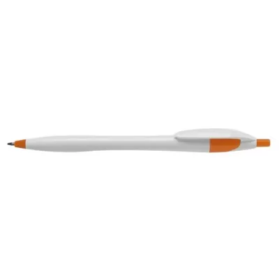 Oracle White Plastic Pen