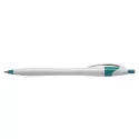 Oracle White Plastic Pen