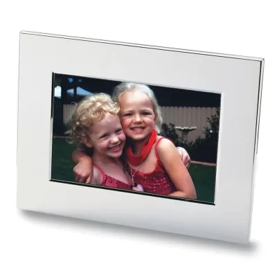 Nickel Plated Metal Photo Frame