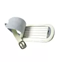 Coloured Leather Luggage Tag
