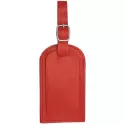 Coloured Leather Luggage Tag