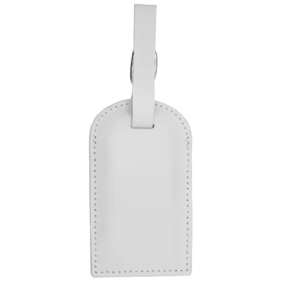 Coloured Leather Luggage Tag