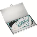 Traverse Stainless Steel Business Card Holder