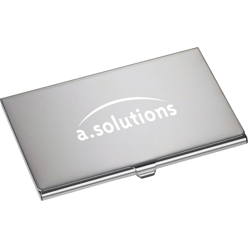 Traverse Stainless Steel Business Card Holder