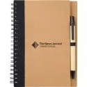 The Spiral Cardboard Notebook with Pen