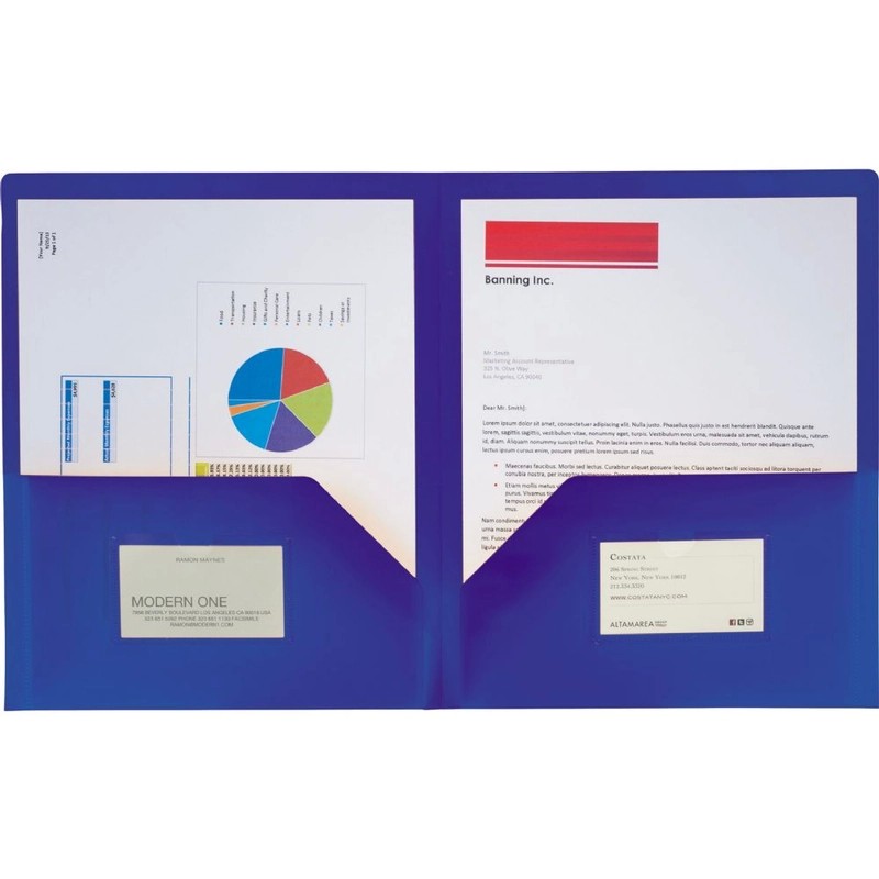 Old School Polypropylene Folder