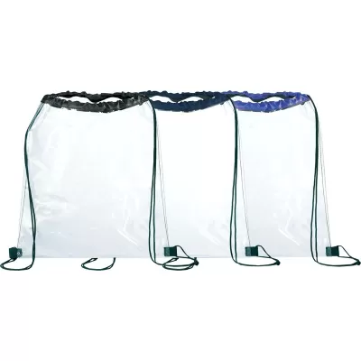 Rally Clear Drawstring PVC Sportspack