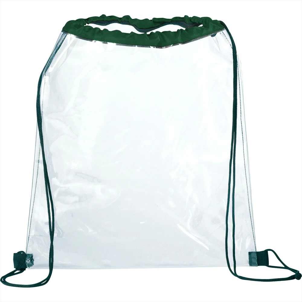 Rally Clear Drawstring PVC Sportspack
