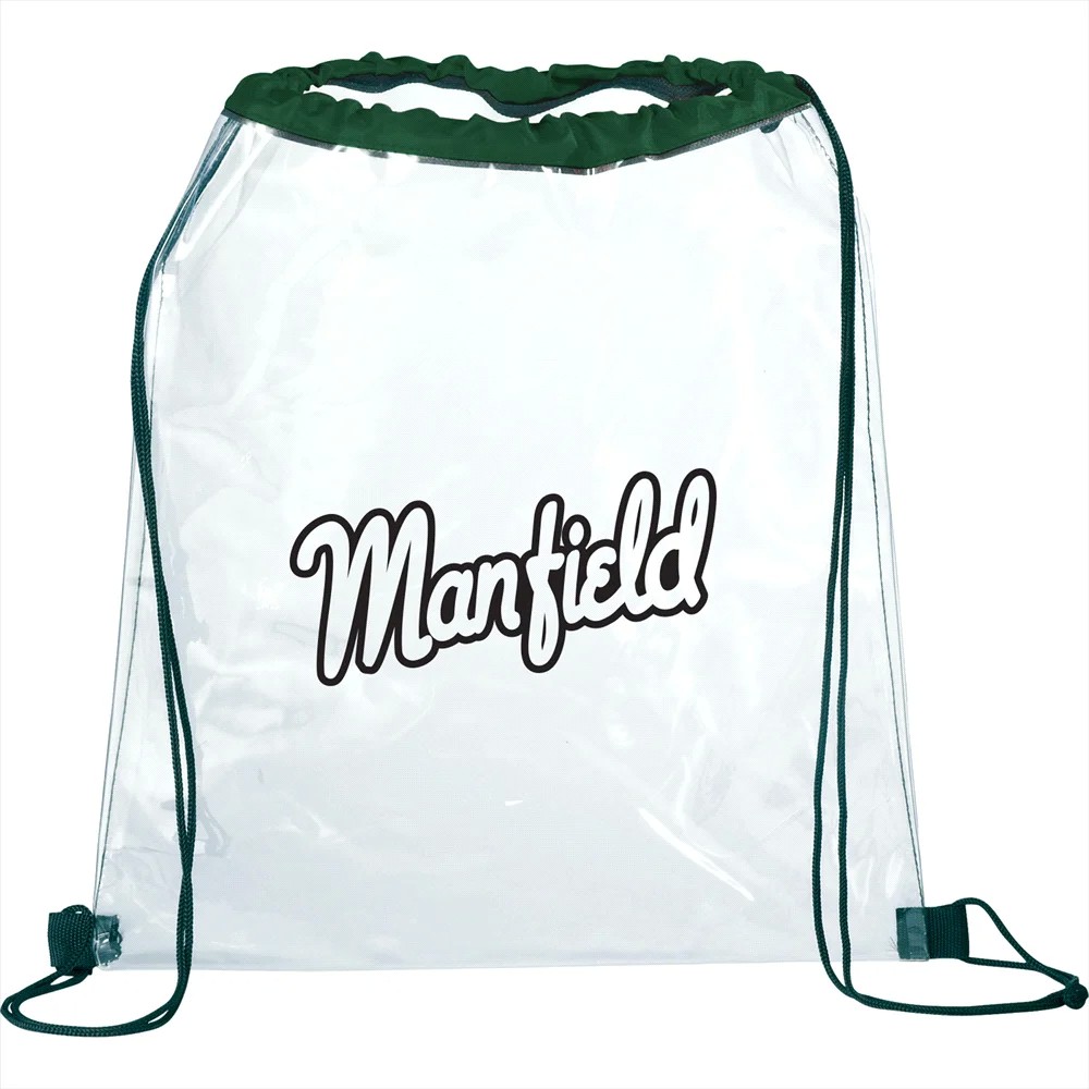 Rally Clear Drawstring PVC Sportspack