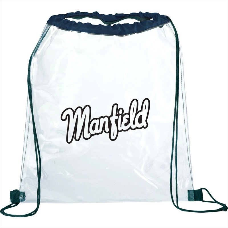 Rally Clear Drawstring PVC Sportspack