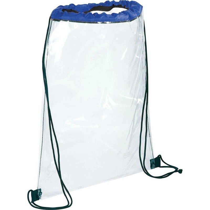 Rally Clear Drawstring PVC Sportspack