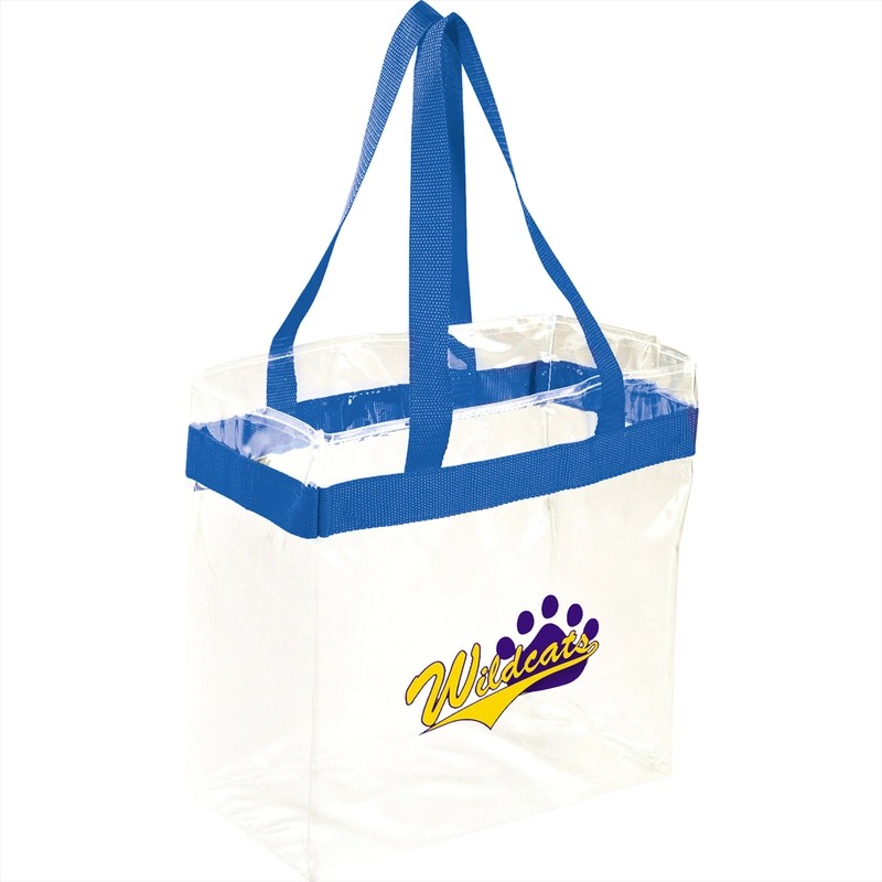 Game Day Clear Stadium 15L PVC Tote Bag