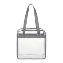 Game Day Clear Zippered Safety 15L PVC Tote Bag