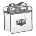 Game Day Clear Zippered Safety 15L PVC Tote Bag