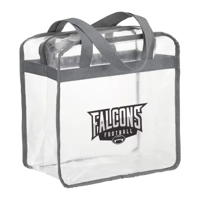 Game Day Clear Zippered Safety 15L PVC Tote Bag