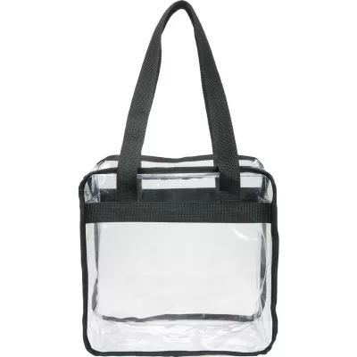 Game Day Clear Zippered Safety 15L PVC Tote Bag