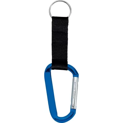Aluminium Carabiner with Nylon Strap