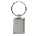 Rectangle Metal Keyring