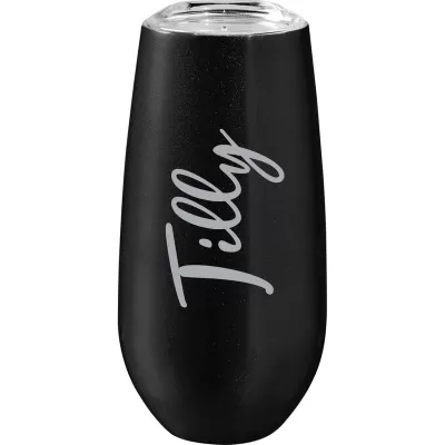 Rosa 170ml Stainless Steel Vacuum Champagne Flute