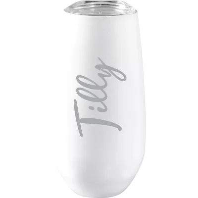 Rosa 170ml Stainless Steel Vacuum Champagne Flute
