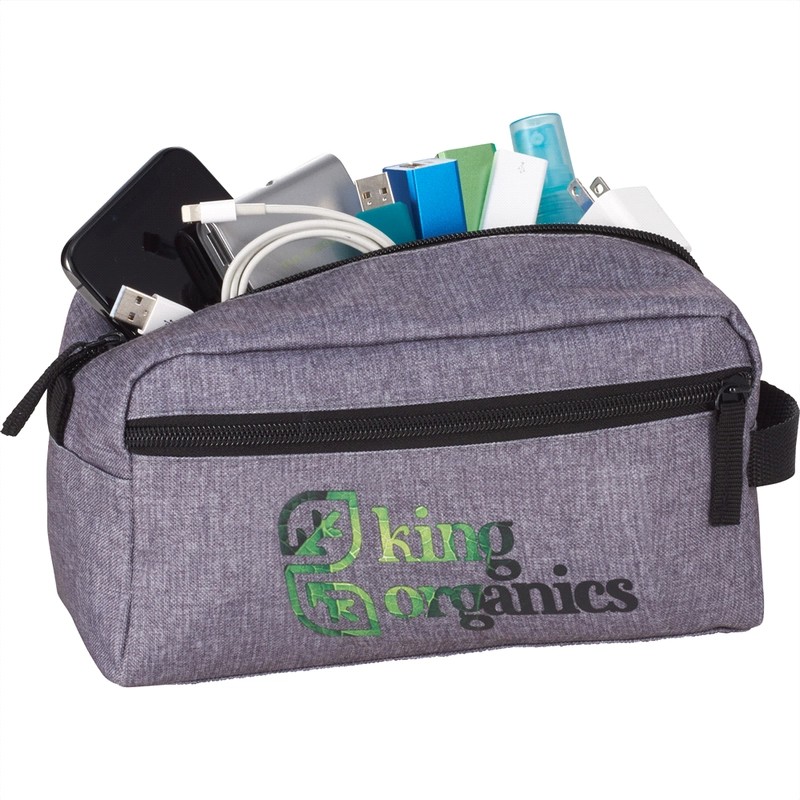 Graphite Poly Travel Pouch