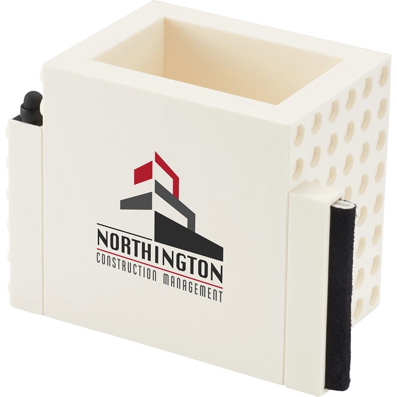 Office Block 3-in-1 ABS Pen Pot
