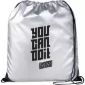 Oriole Reflective Nylon Drawstring Bag