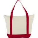 Zippered 37L Cotton Tote Bag
