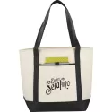 Lighthouse Boat 24L Non-Woven Tote Bag