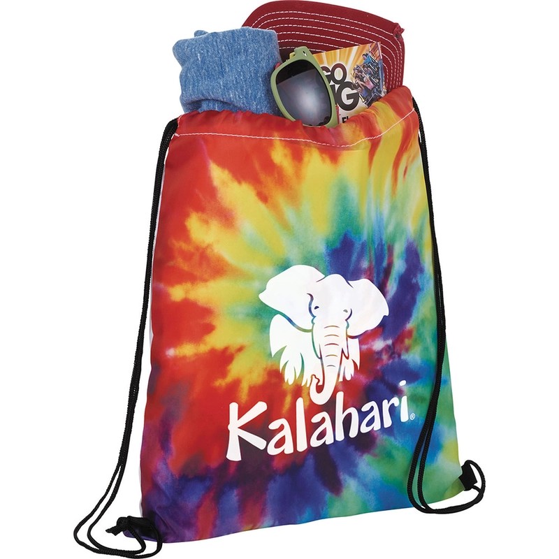 Tie Dye Drawstring Poly Sportspack