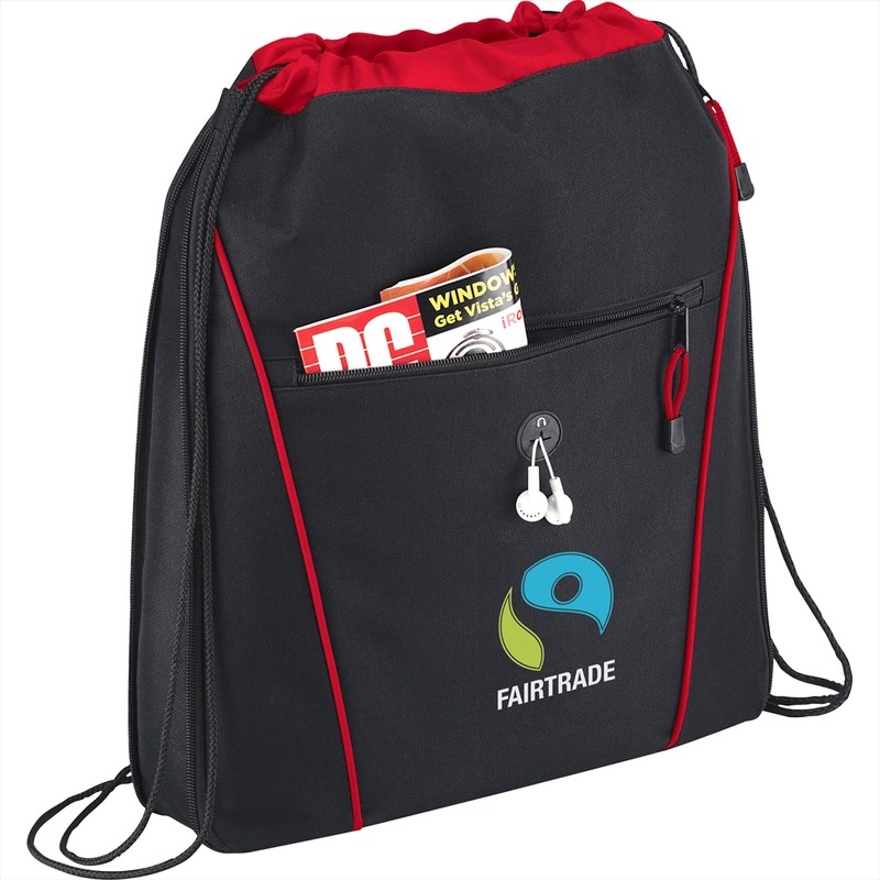 Raven Drawstring Bag