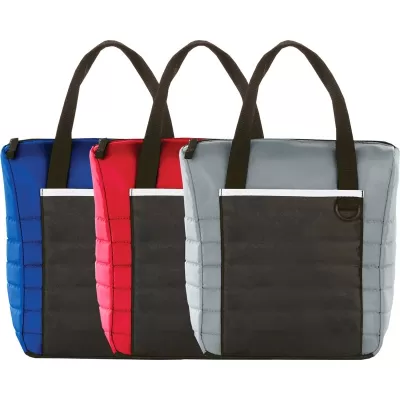 Quilted 12-Can 10L Lunch Cooler Bag