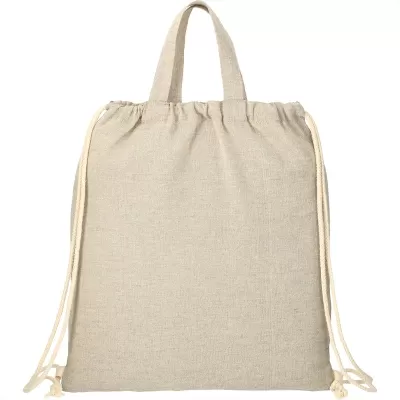 Recycled Cotton Drawstring Bag