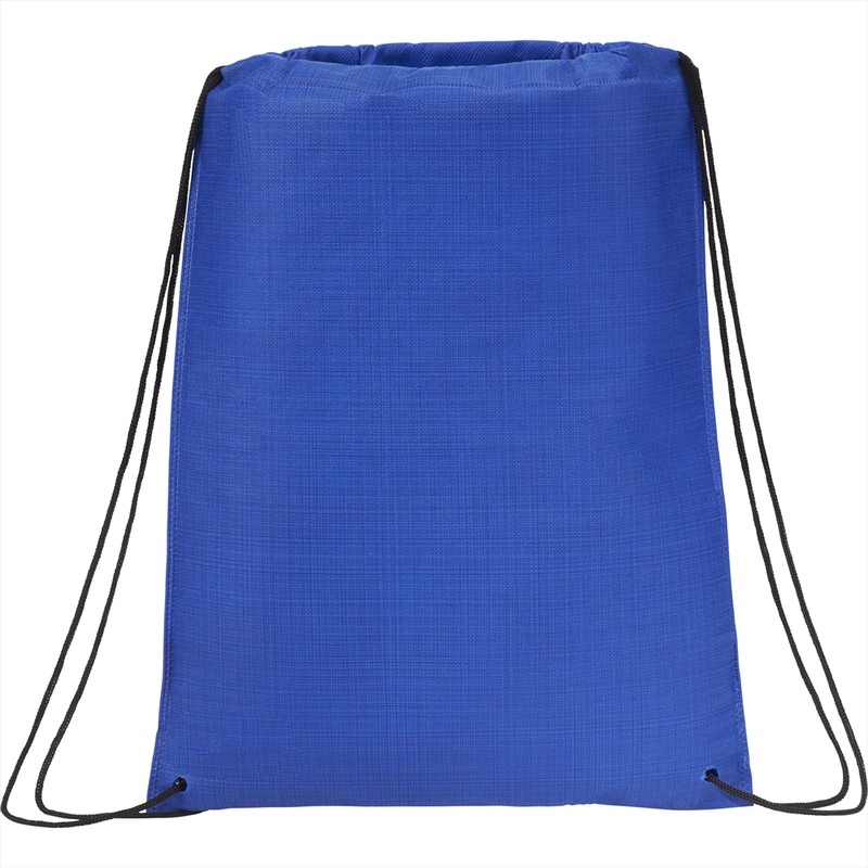 Crossweave Heat Sealed Polypropylene Drawstring Bag