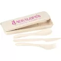 Bamboo Fibre 3 Piece Cutlery Set