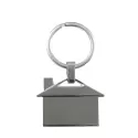 House Shaped Metal Keyring