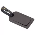Covered Leather Luggage Tag