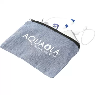 Recycled Twill Cotton Pouch