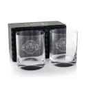 Ariston 390ml Whisky Glass Twin Pack