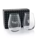 Ariston 550ml Stemless Glass Twin Pack