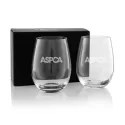 Ariston Aura 575ml Stemless Glass Twin Pack