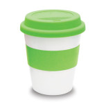 branded 320ml Karma Kup WITH Aura SCREW Lid, from our range of promotional Reusable Coffee Cups - Plastic &amp; Ceramic