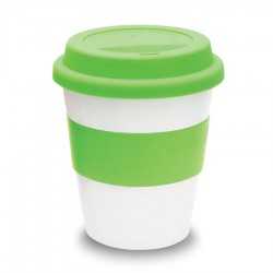 branded 320ml Karma Kup WITH Aura SCREW Lid, from our range of promotional Reusable Coffee Cups - Plastic & Ceramic