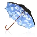 Shelta Blue Sky 58cm Curved Handle Umbrella