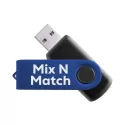 Mix N Match 8-32GB Swivel USB Flash Drive