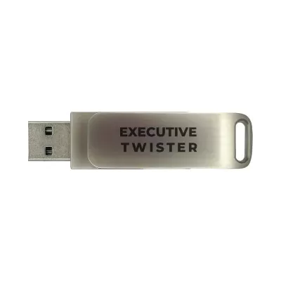 Executive Twist 8-64GB Metal USB 3.0 Flash Drive