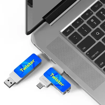 Twister 8-64GB Type-C USB Flash Drive