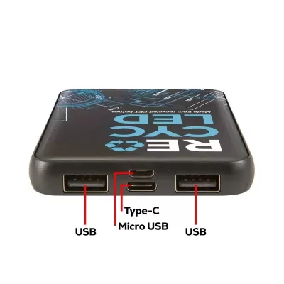 Rhodes Eco 5000mAh RPET Power Bank