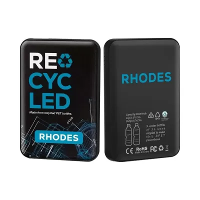 Rhodes Eco 5000mAh RPET Power Bank